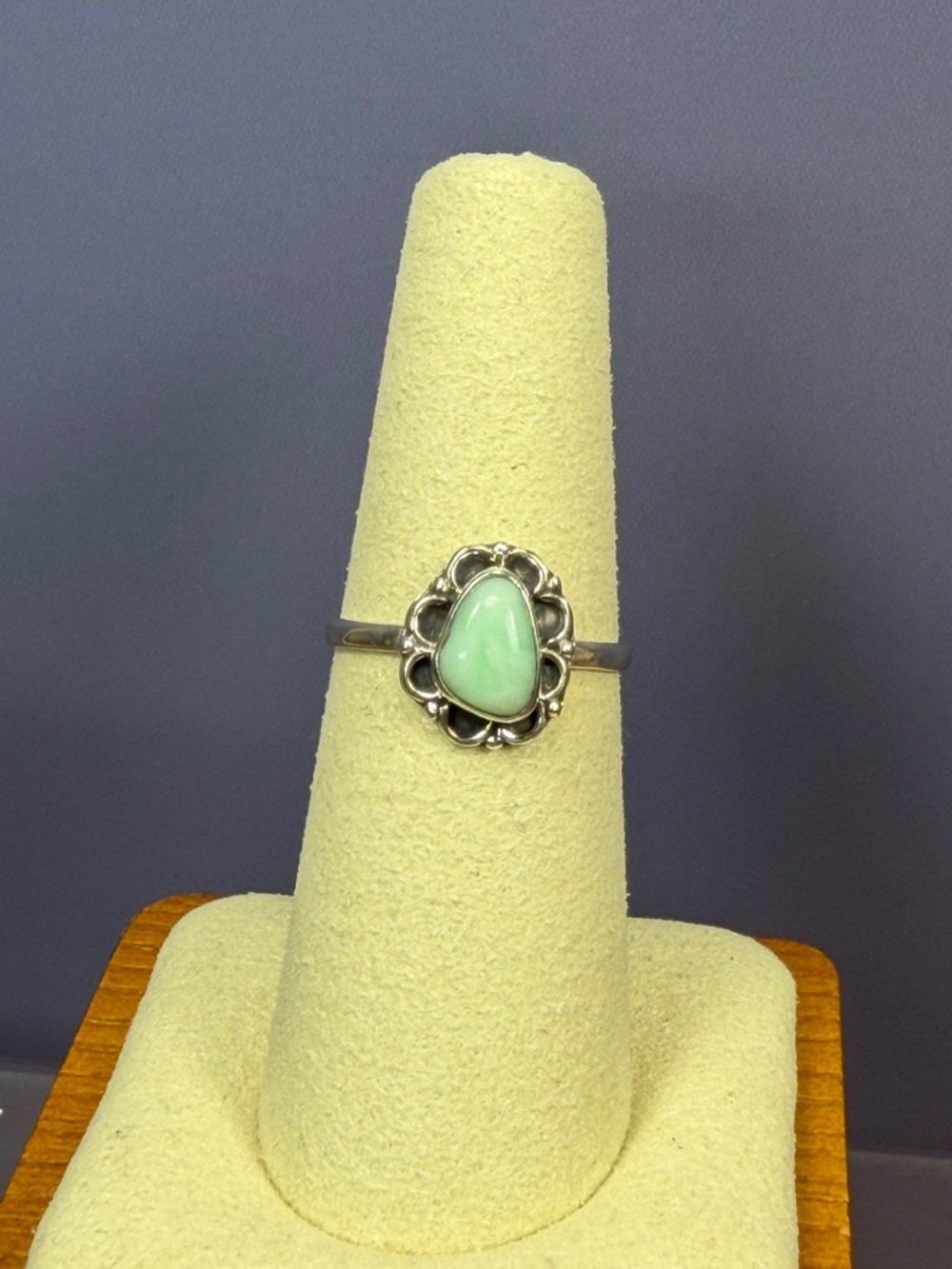 925 Sterling Silver Palomino Turquoise Ring